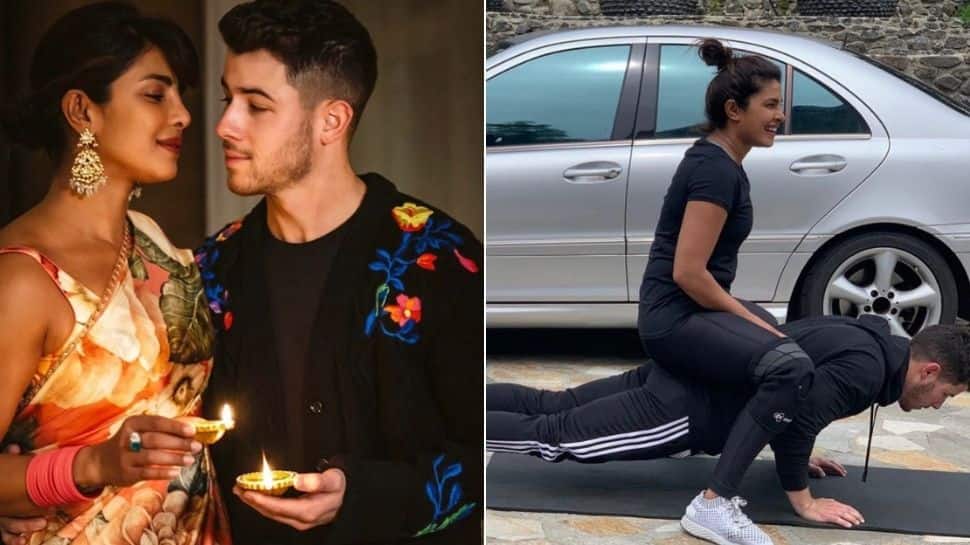Happy Birthday Priyanka Chopra: From Diwali celebrations to couple workouts, scroll through her best moments with hubby Nick Jonas!