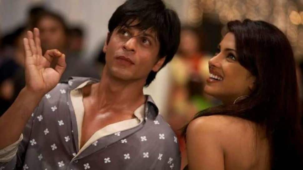 Priyanka and Shah Rukh Khan