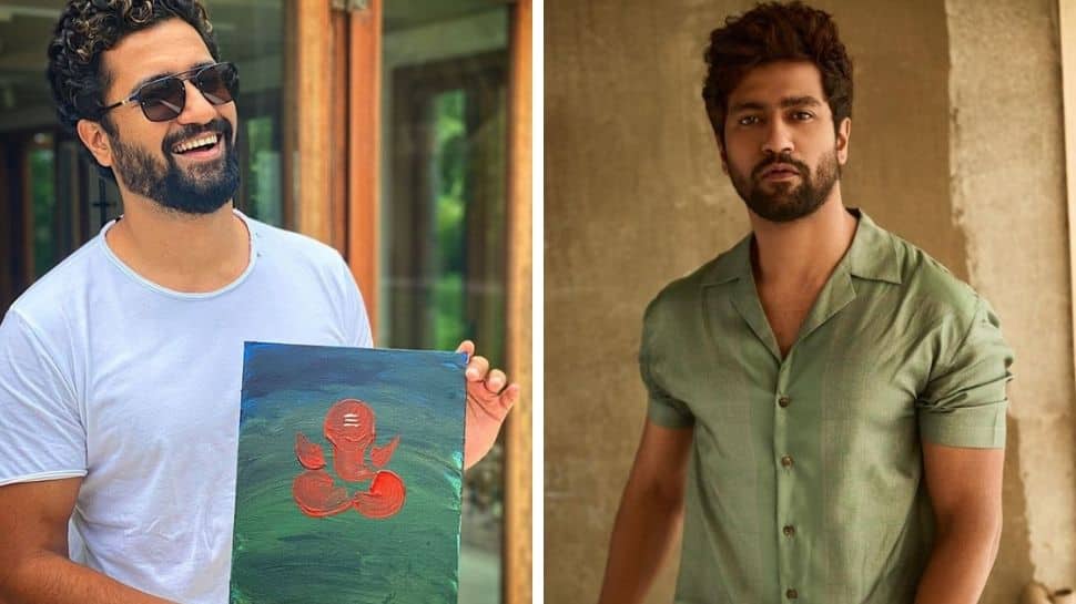 Vicky Kaushal flaunts hidden talent, shares stunning painting of Lord Ganesha!