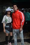 Yuvika Chaudhary spotted with hubby Prince Narula