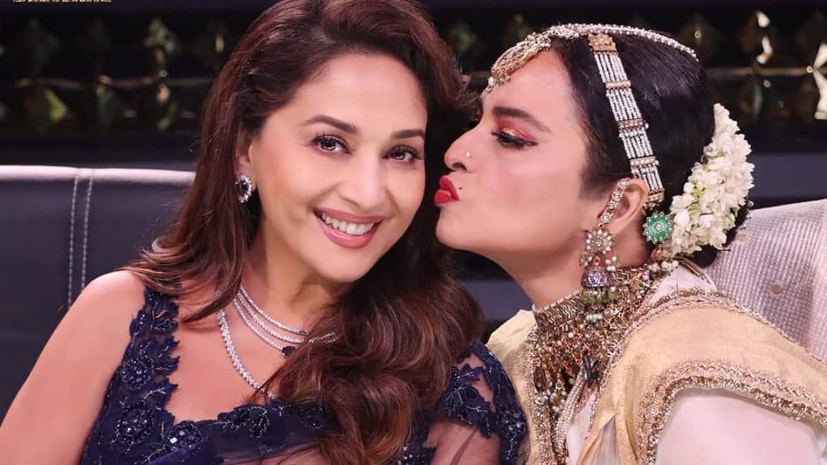 Rekha Dance Video Xxx - Bollywood Breaking: Madhuri Dixit was surprised to see Rekha's dance! | Zee  News