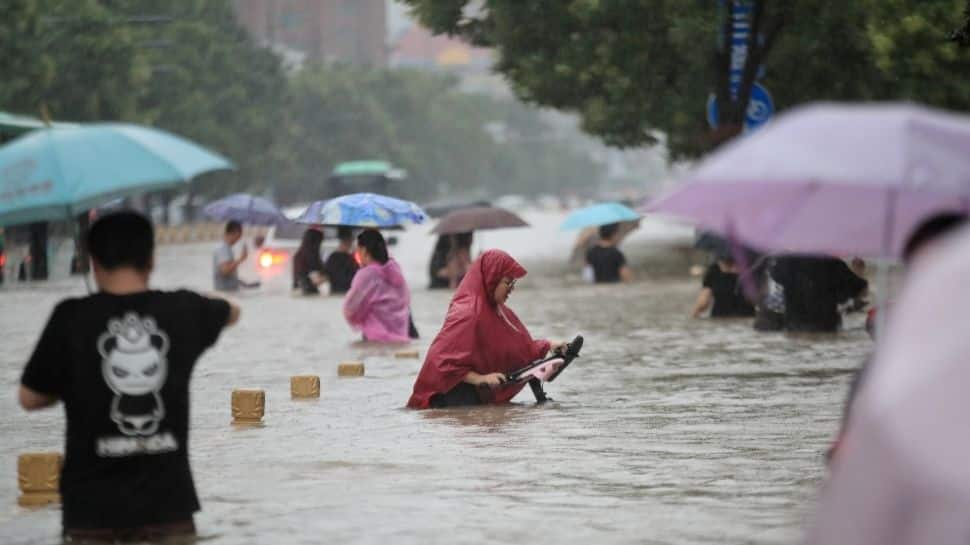 Highest rainfall in 1,000 years! China&#039;s central Henan province under water 