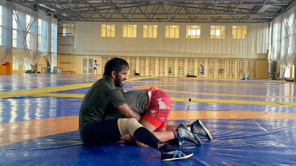 Indian wrestler Bajrang Punia is one of the country biggest medal hopes at the Tokyo Olympics. (Source: Twitter)