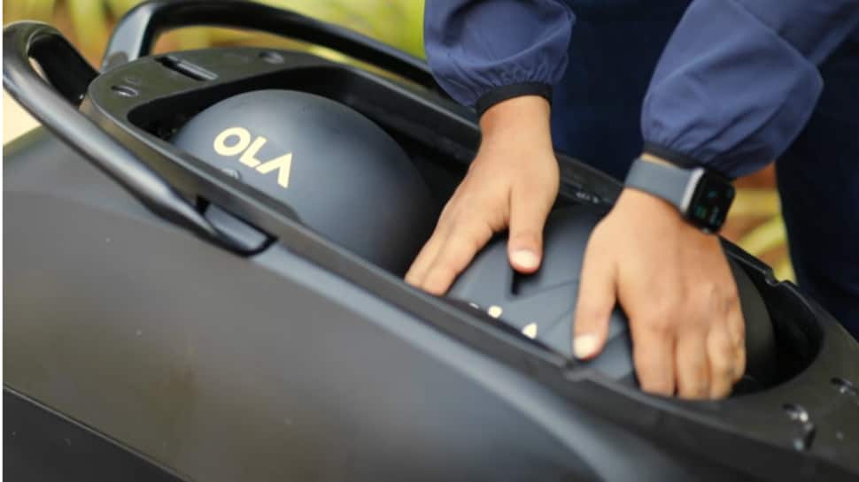 Home delivery of Ola Electric scooter