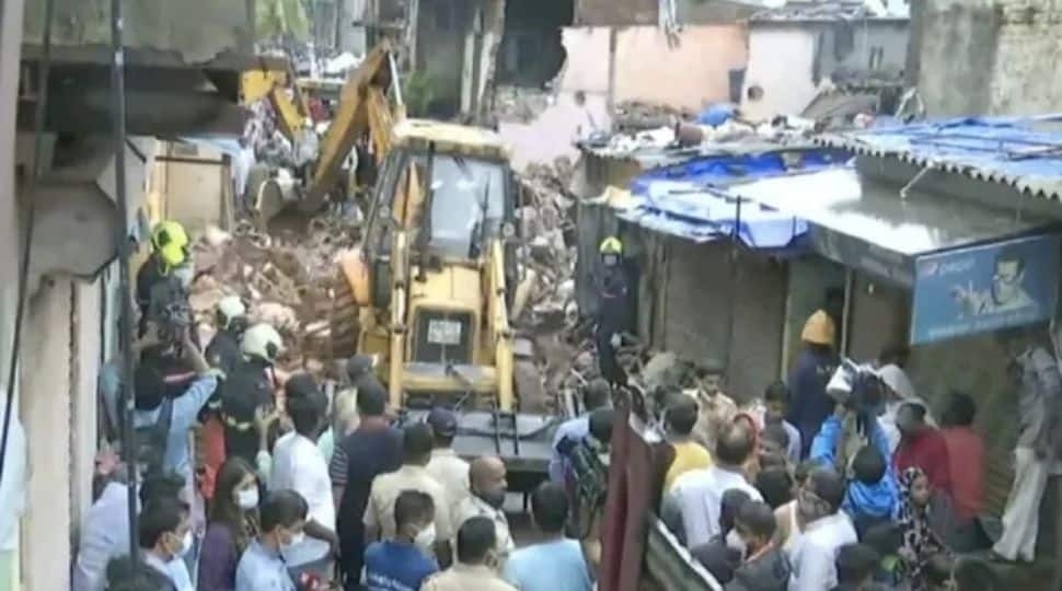 4 killed, 11 injured in Mumbai building collapse amid heavy rainfall