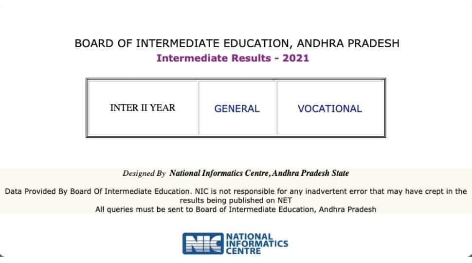 AP Inter Result 2021: BIEAP reveals Inter 2nd year Results, know how to check and other important updates