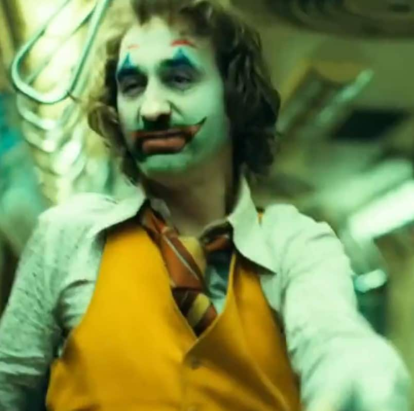 His look as the Joker is impeccable!