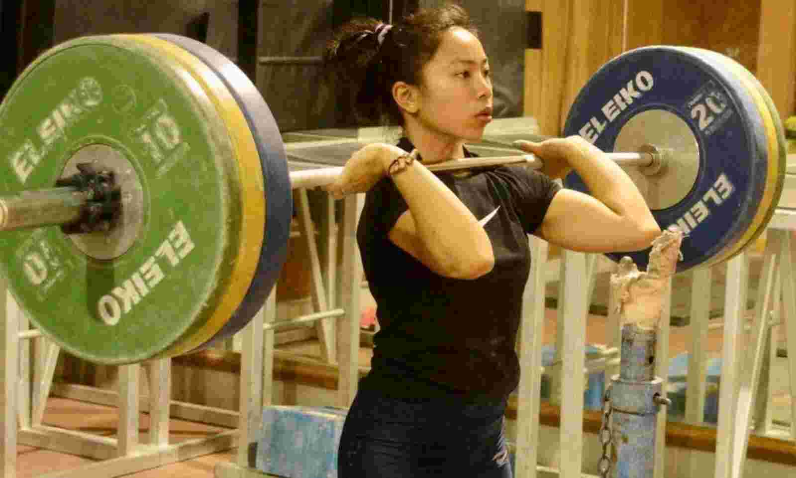 Indian weightlifter Mirabai Chanu