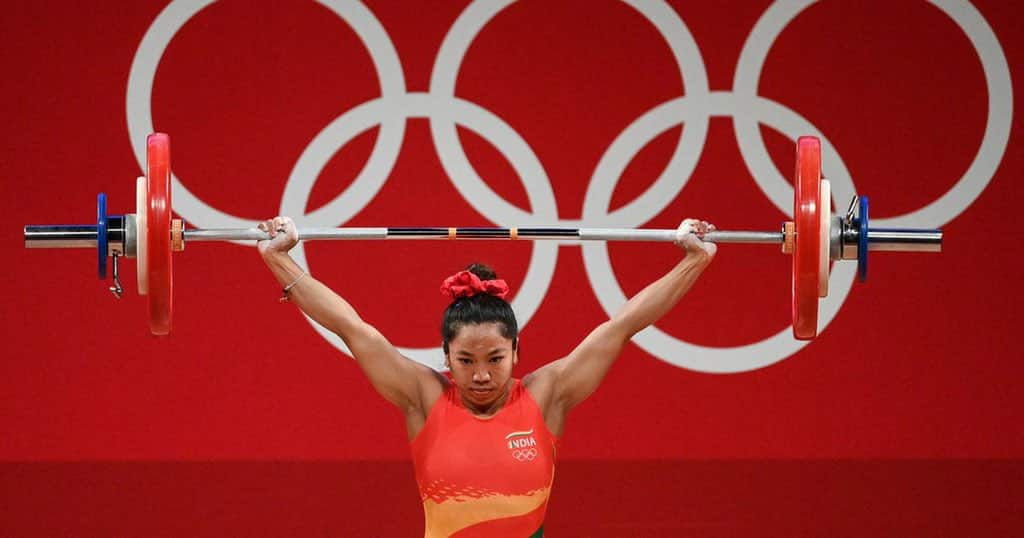 Indian weightlifter Mirabai Chanu