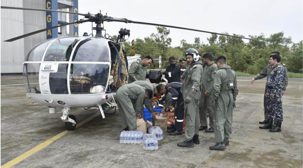 ICG, DST rescue and relief teams at work in Karnataka, Maharashtra, Goa flood-hit areas