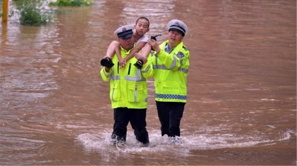 Amid record flooding, typhoon In-fa makes landfall in China, flight and train services cancelled