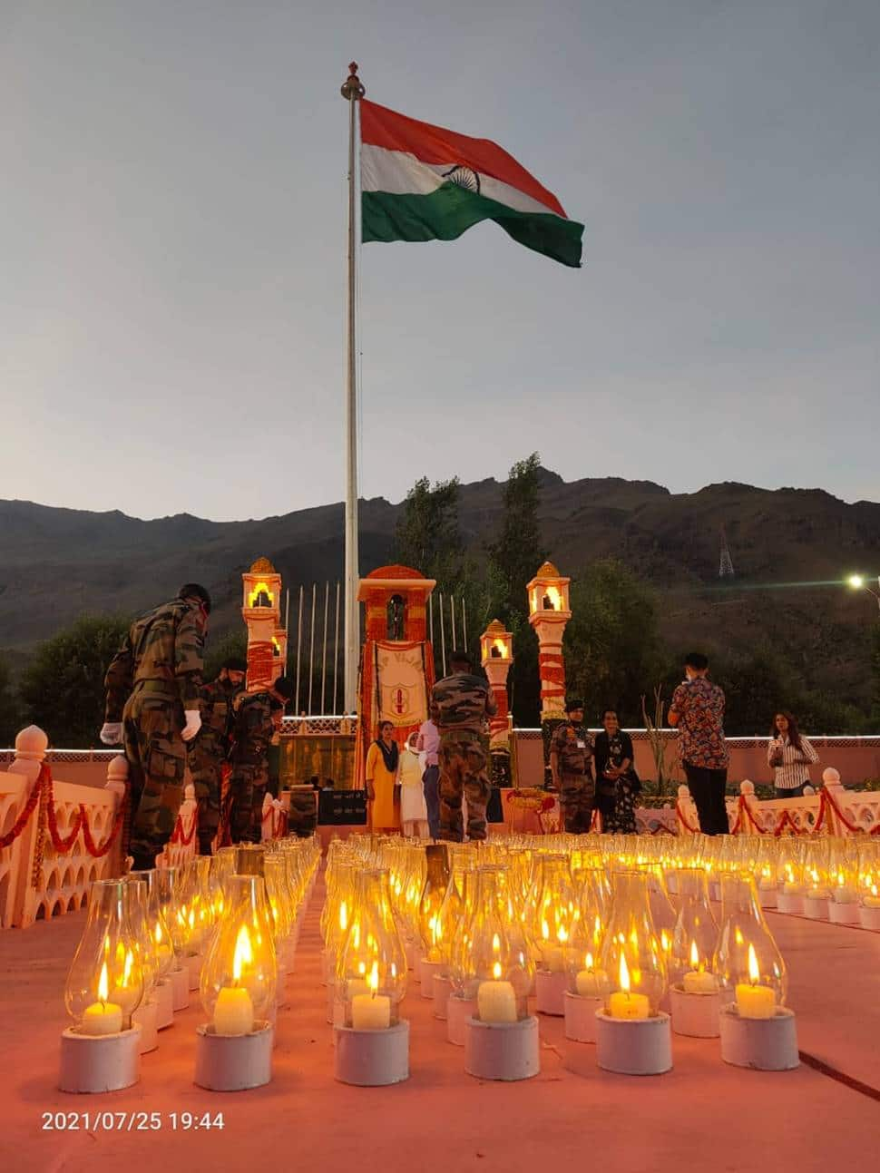 Kargil war heroes commemorated