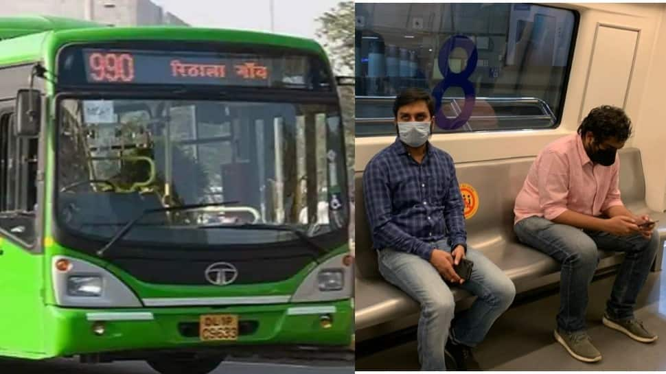 Slight relxations in Delhi metro and DTC bus transport restrictions