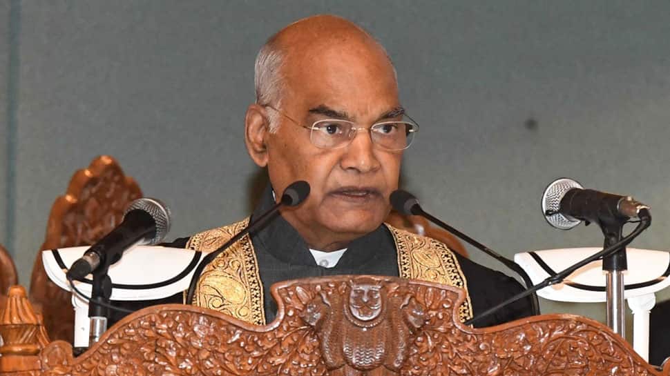 Kashmir will acquire its rightful place as India's 'crowning glory', says President Ram Nath Kovind
