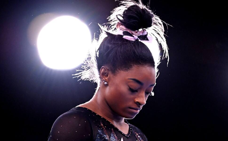 US gymnastics star Simone Biles has pulled out of events in Tokyo Olympics citing mental health issues. (Source: Twitter)