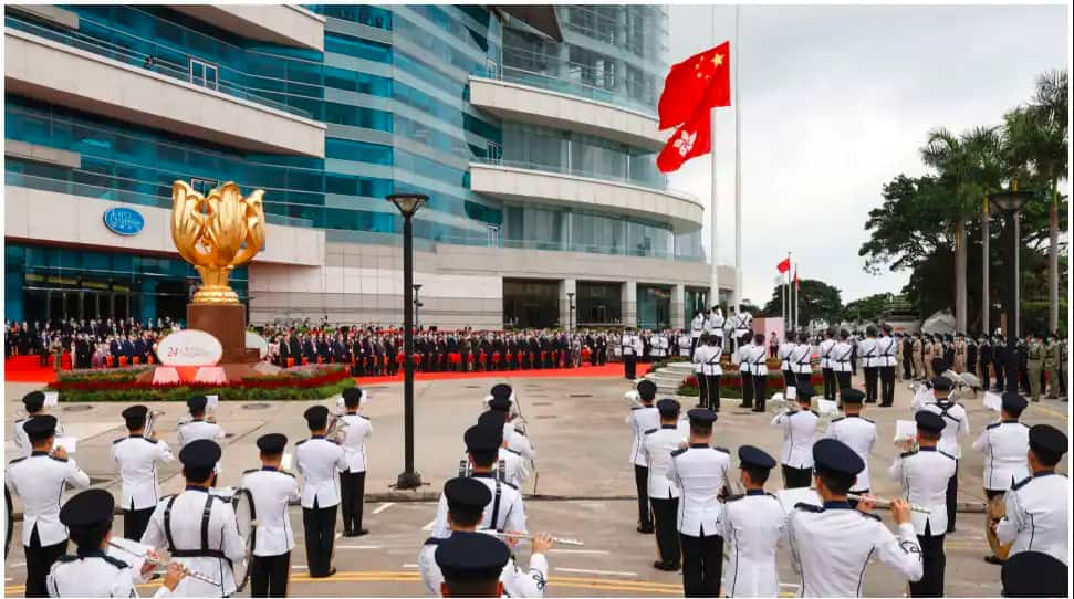 Hong Kong police arrest man for booing China anthem during Olympics broadcast