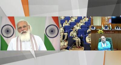 PM Narendra Modi interacts with IPS probationers