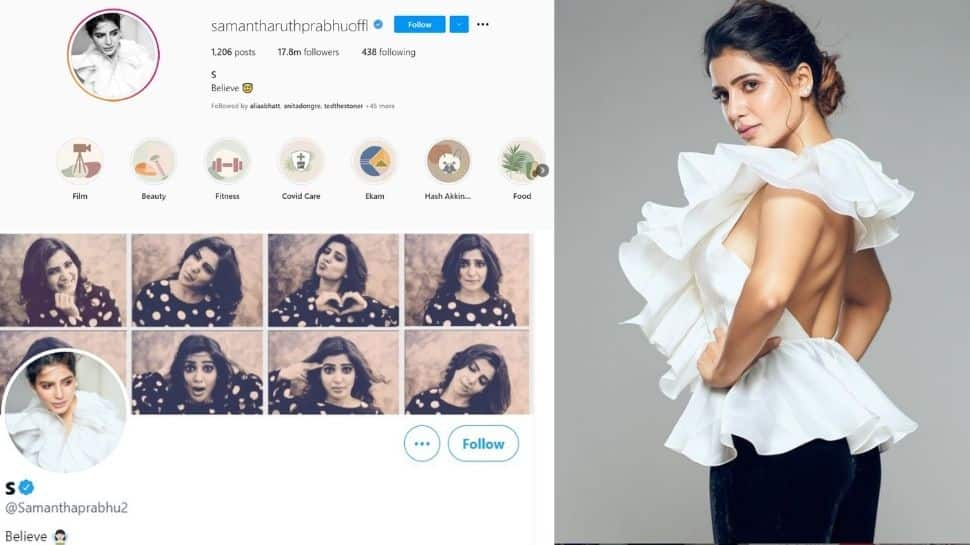 Samantha Akkineni Removes Her Name on Instagram, Twitter; Replaces