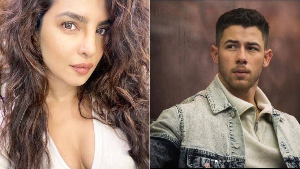 Priyanka Chopra Blue Picture - Priyanka Chopra shares stunning new selfie flaunting her curls, hubby Nick  Jonas reacts! | People News | Zee News