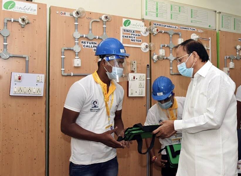 Centre offers vocational training to under-privileged dropout youth and supports them with employment opportunities.