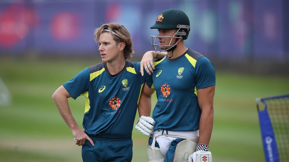 Marcus Stoinis and Adam Zampa