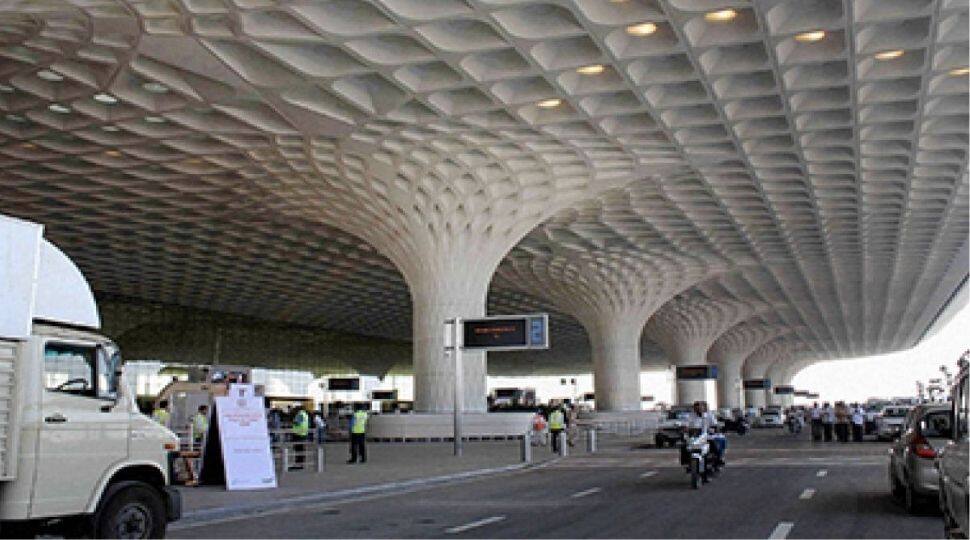 Shiv Sena workers damage &#039;Adani Airport&#039; signboard in Mumbai