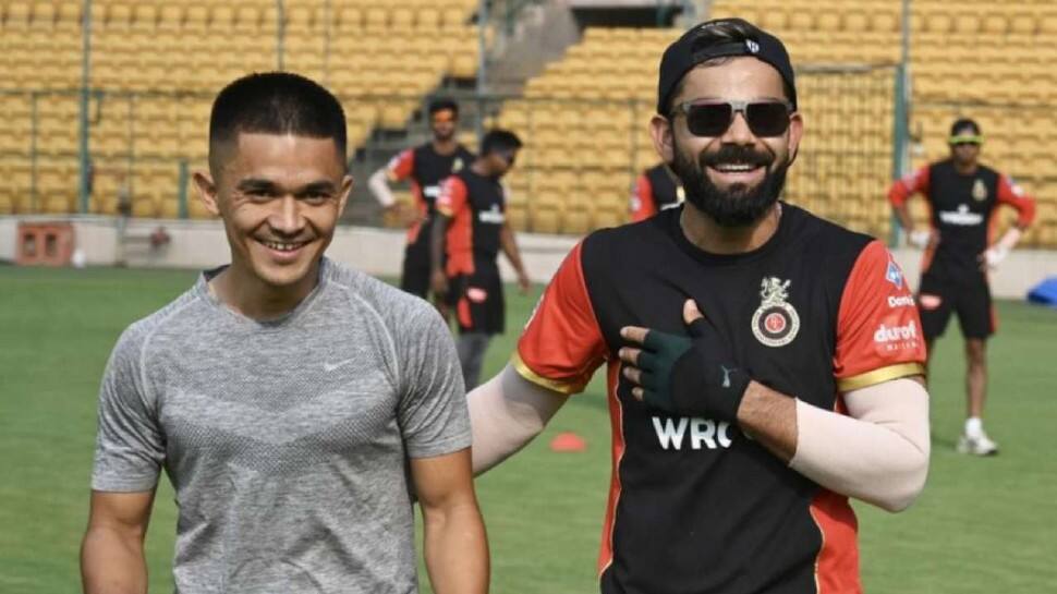 Happy Birthday Sunil Chhetri: Virat Kohli, Anushka Sharma shower Indian football skipper with heartfelt wishes