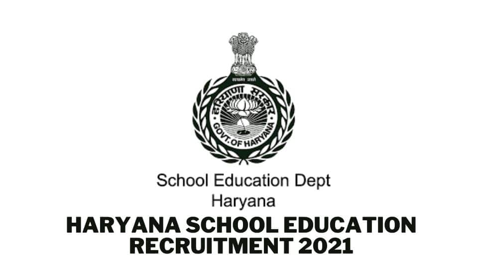 Haryana School Education Recruitment 2021: 1170 PGTs posts, know important details