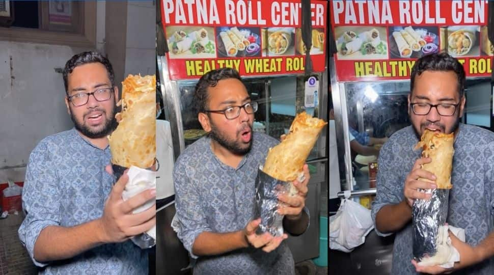 Love food? Check this colossal Chicken-roll, WATCH mouth-watering video