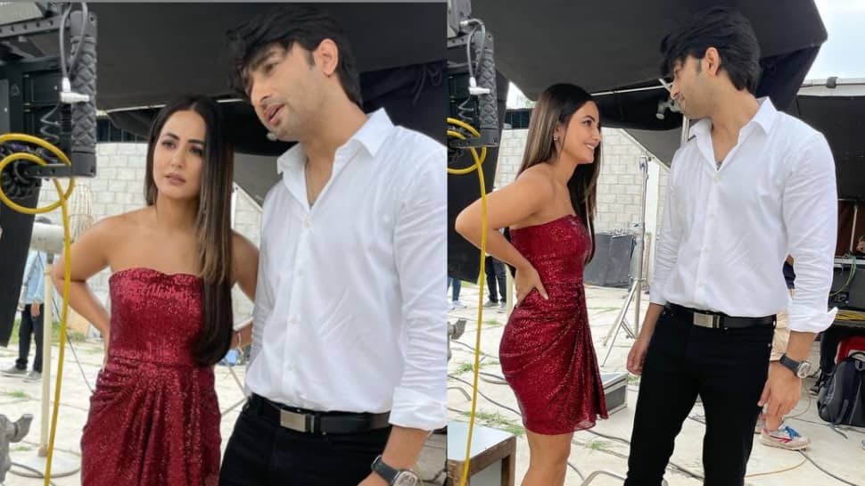 Hina Khan and Shaheer Sheikh reunite for another music video, Nupur Sanon reacts
