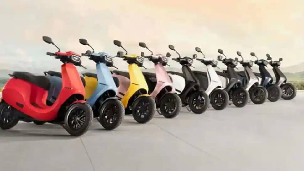 Ola Electric colour variants 