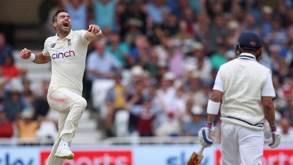 IND vs ENG 1st Test Day 2 stumps: James Anderson drags England back into contest in wet Nottingham | Cricket News | Zee News