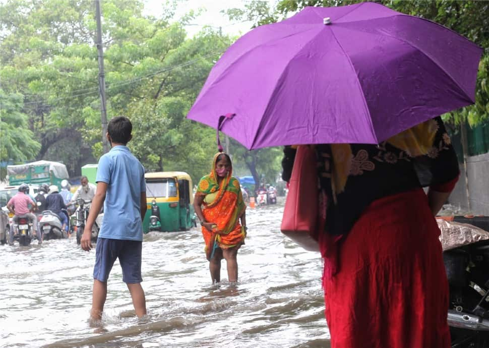 IMD predicted thunderstorms in Delhi and the surrounding regions