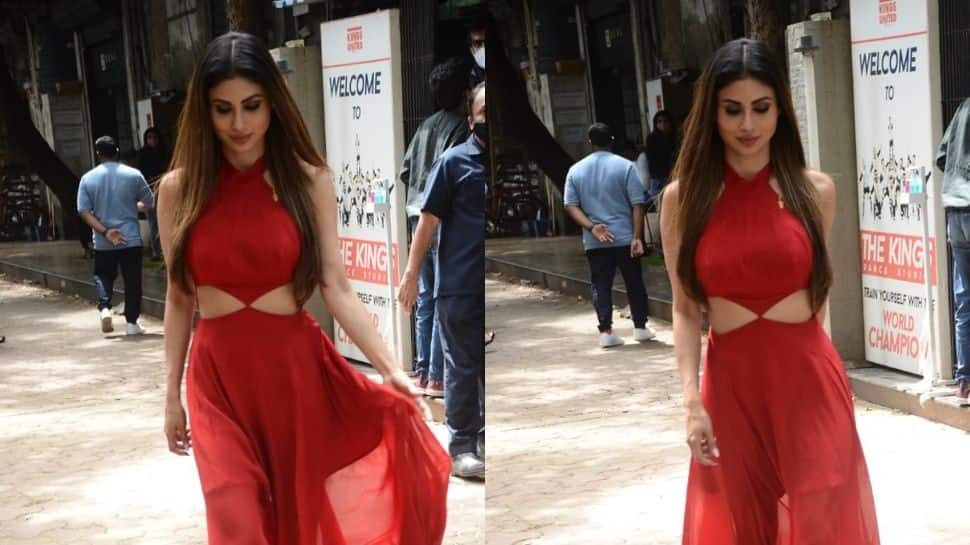Mouni Roy paints the town red in sultry backless dress - In Pics | News ...