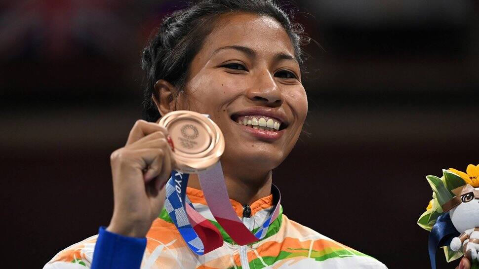 Lovlina Borgohain at Tokyo Olympics Lovlina Borgohain at Tokyo Olympics