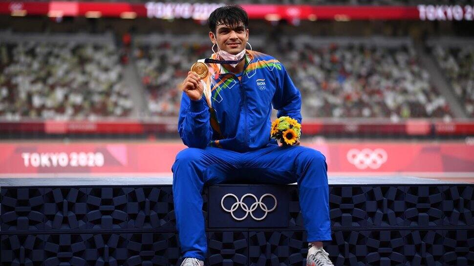 Neeraj Chopra at Tokyo Olympics Neeraj Chopra at Tokyo Olympics