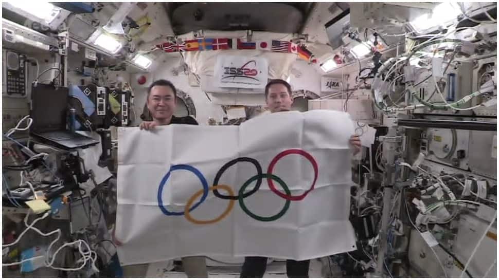 Astronauts take Tokyo Olympics to space, hold closing ceremony in ISS