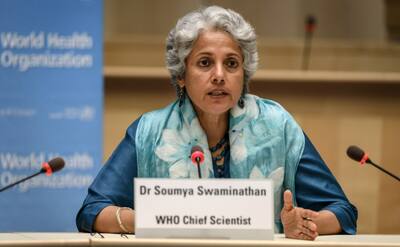 WHO Chief Scientist Dr Soumya Swaminathan