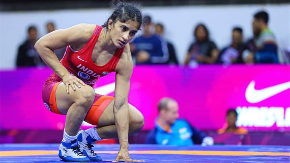India's Vinesh Phogat has been suspended by Wrestling Federation of India for refusing to train with Indian team and breach of apparel code at Tokyo Olympics. (Photo: IANS)