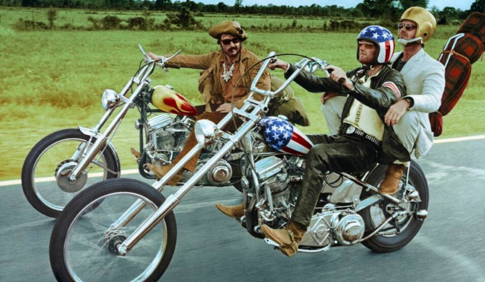 Easy Rider (1969) demonstrates what it meant to be young in the America of the '60s