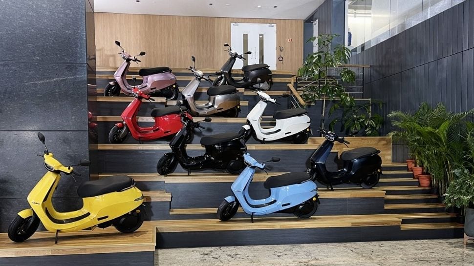 Ola Electric scooter’s colour variants unveiled ahead of Independence Day launch