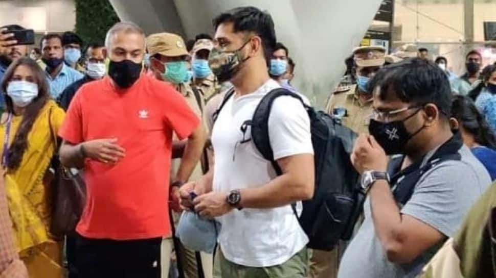 IPL 2021: MS Dhoni lands in Chennai, fans celebrate CSK skipper’s arrival - WATCH