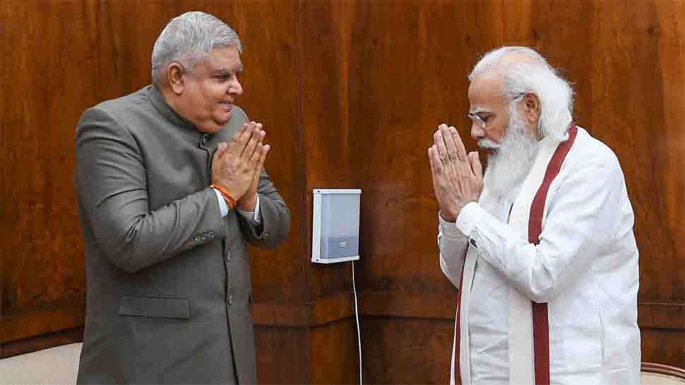 Bengal Governor Jagdeep Dhankar meets PM Narendra Modi, discusses political situation in state