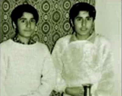 A young Captain Vikram Batra with his twin brother Vishal Batra