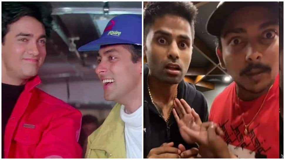 IND vs ENG: Suryakumar Yadav, Prithvi Shaw bring alive Amar-Prem from &#039;Andaz Apna Apna&#039;, leaves netizens in splits - WATCH