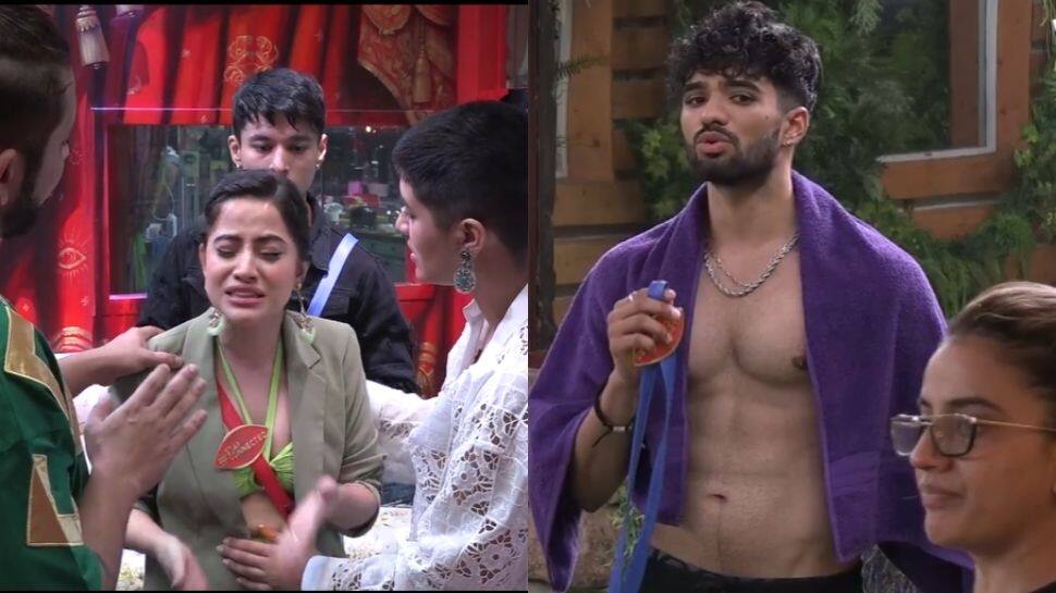 Bigg Boss OTT Day 4 Written Updates Zeeshan Khan And Urfi Have BIG 