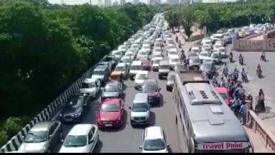 Delhi traffic police issued a traffic advisory for August 15