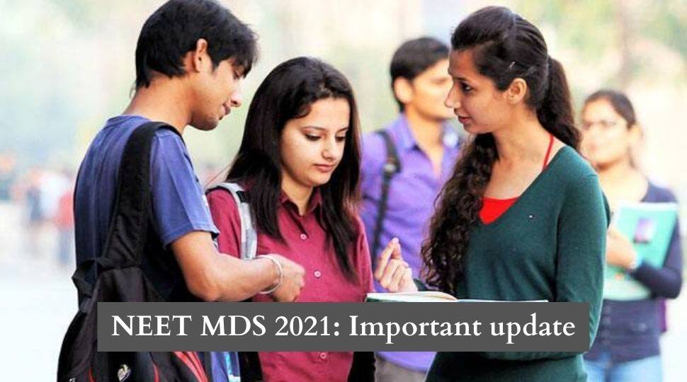 NEET MDS 2021: Counselling schedule announced, register online on mcc.nic.in, check important details