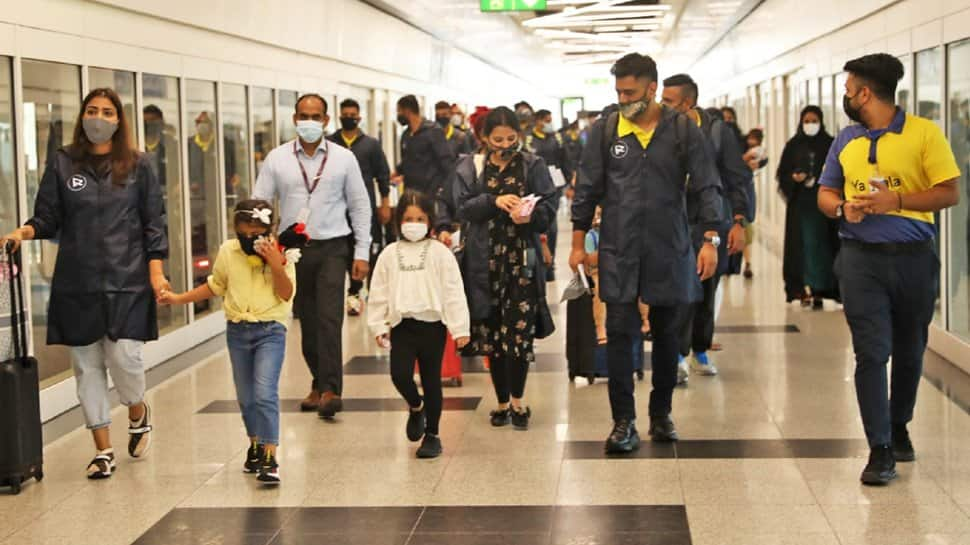 IPL 2021: MS Dhoni&#039;s CSK and Mumbai Indians land in UAE for the second leg - see pics