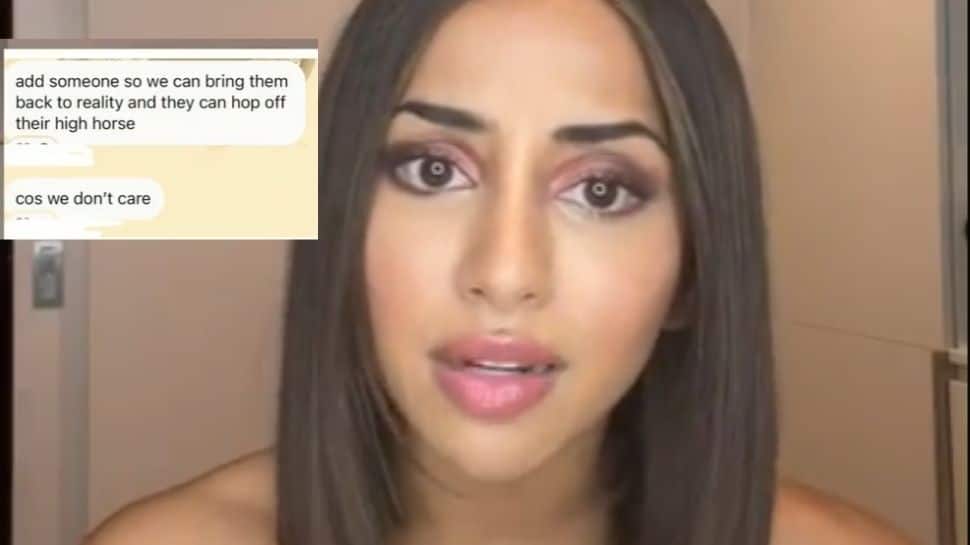 Miss Universe Australia Maria Thattil was added to a men's WhatsApp group accidentally. The sexism left her shocked - Read on